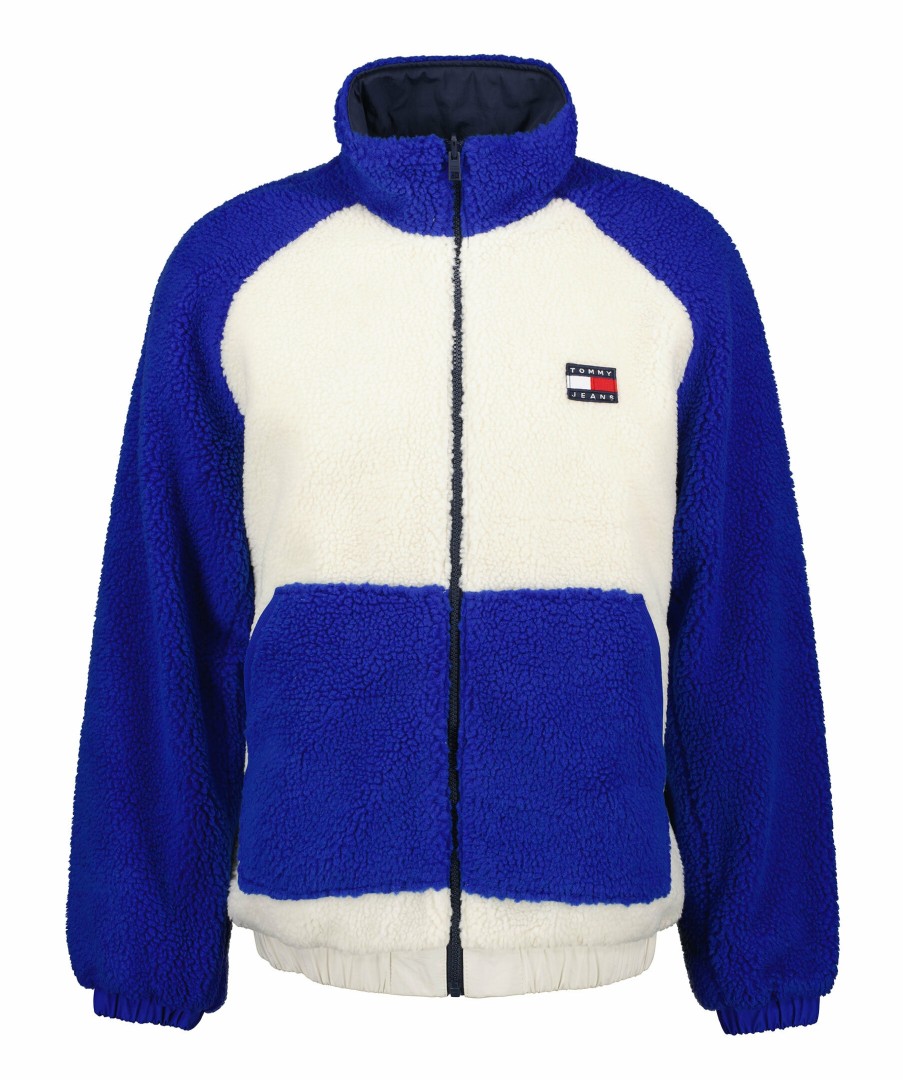 Man Tommy Jeans Jackor | Reversible Sherpa Jacket