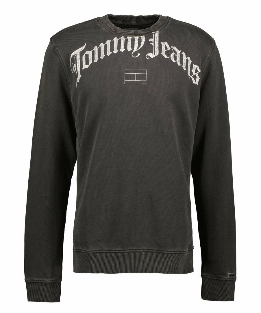 Man Tommy Jeans Trojor & Hoodies | Rlx Grunge Arch Crew