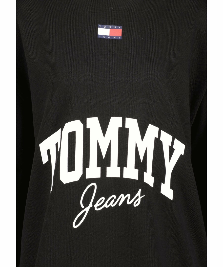 Kvinna Tommy Jeans Trojor & Hoodies | Tjw New Varsity Hoodie