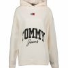 Kvinna Tommy Jeans Trojor & Hoodies | Tjw New Varsity Hoodie