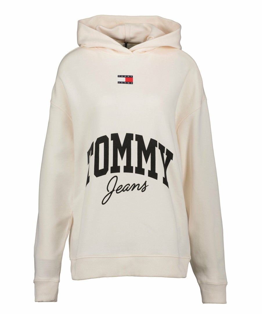 Kvinna Tommy Jeans Trojor & Hoodies | Tjw New Varsity Hoodie