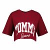 Kvinna Tommy Jeans T-Shirts | Tjw Crop Varsity Tee