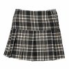 Kvinna Tommy Jeans Kjolar | Tjw Check Pleated Skirt