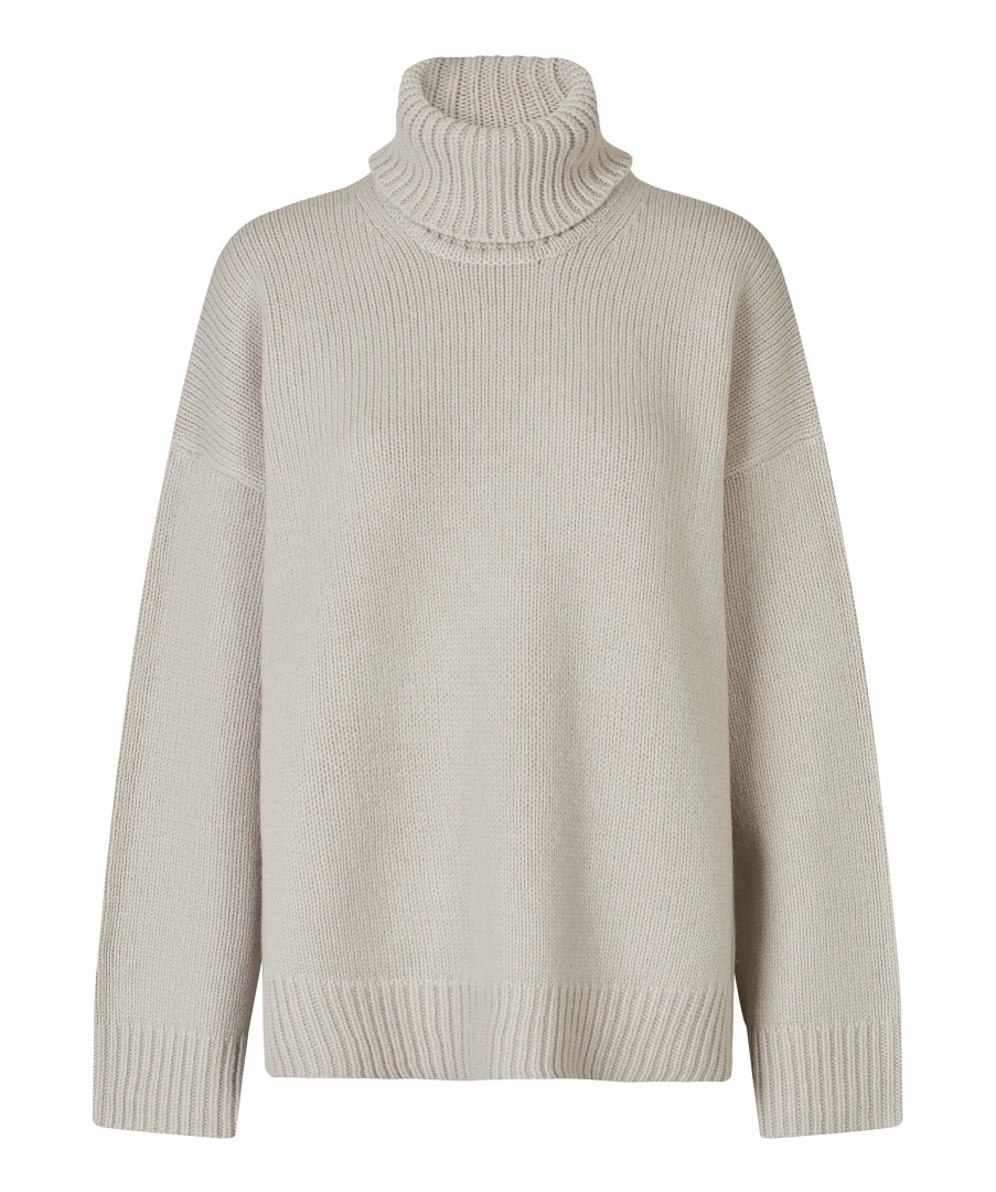 Kvinna Samsoe Samsoe Trojor & Hoodies | Keik Turtleneck Knit