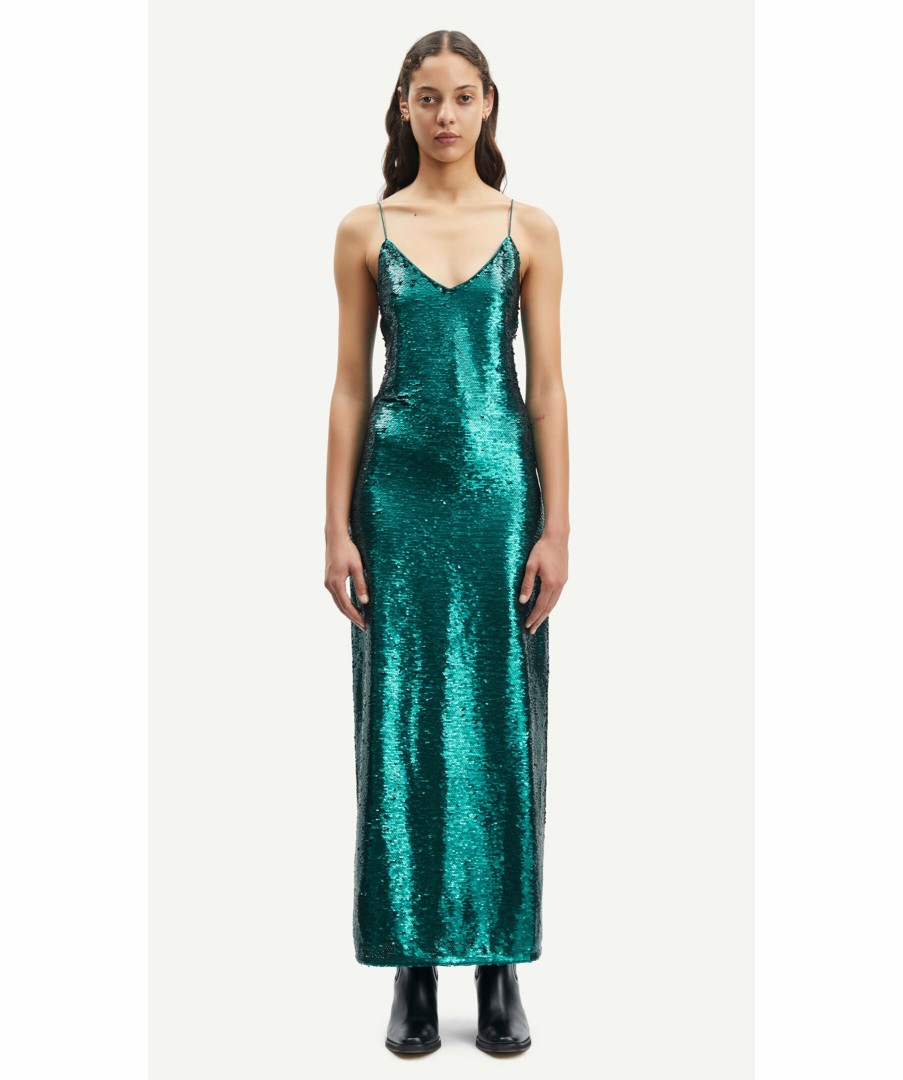 Kvinna Samsoe Samsoe Klanningar | Sally Sequin Dress