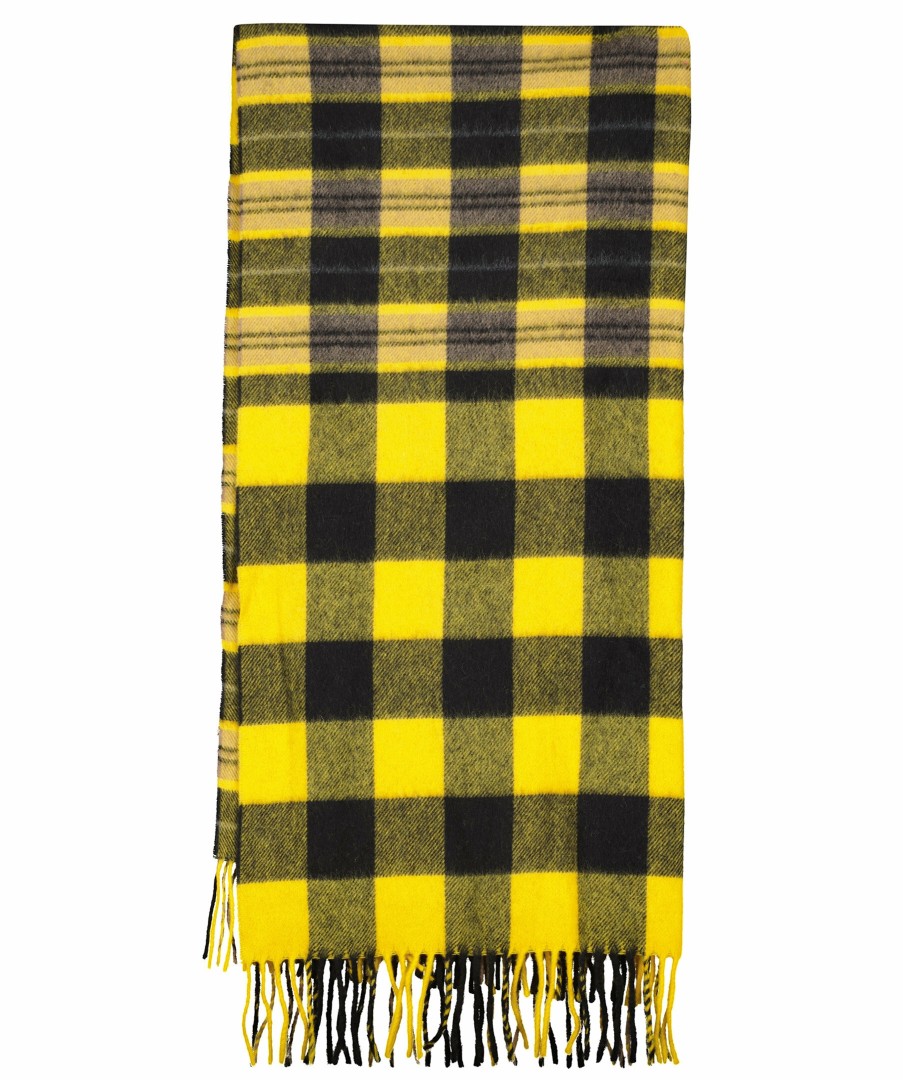 Man J Lindeberg Halsdukar & Scarf | Multi Check Wool Scarf