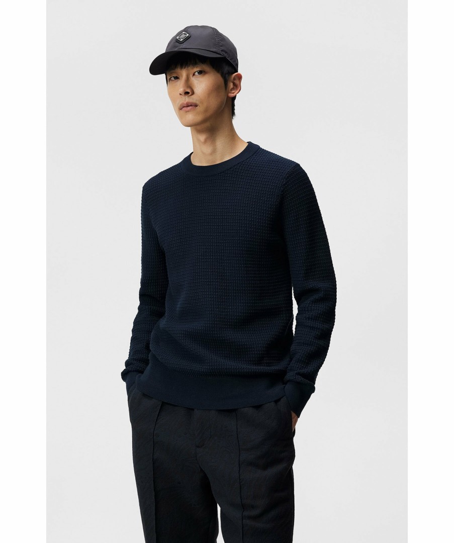 Man J Lindeberg Trojor & Hoodies | Arthur Knit Organic