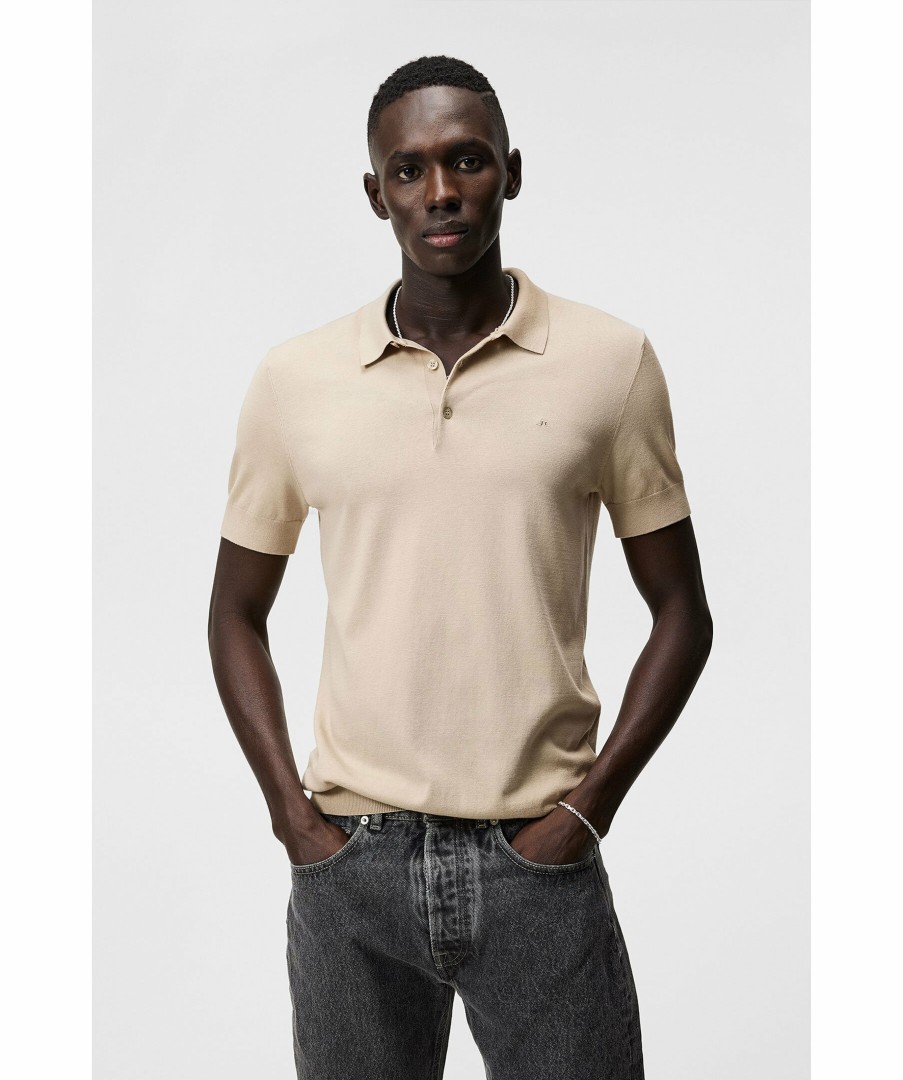 Man J Lindeberg Piketrojor | Ridge Silk Polo