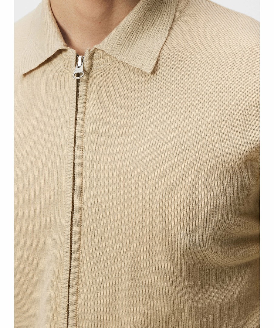 Man J Lindeberg Trojor & Hoodies | Nyle Merino Zip Cardigan