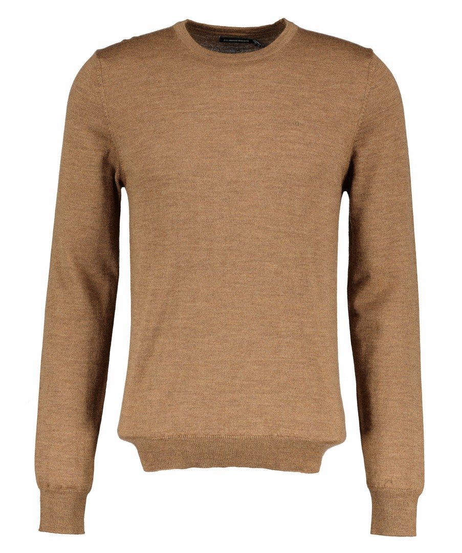 Man J Lindeberg Trojor & Hoodies | Lyle Merino Crew Neck