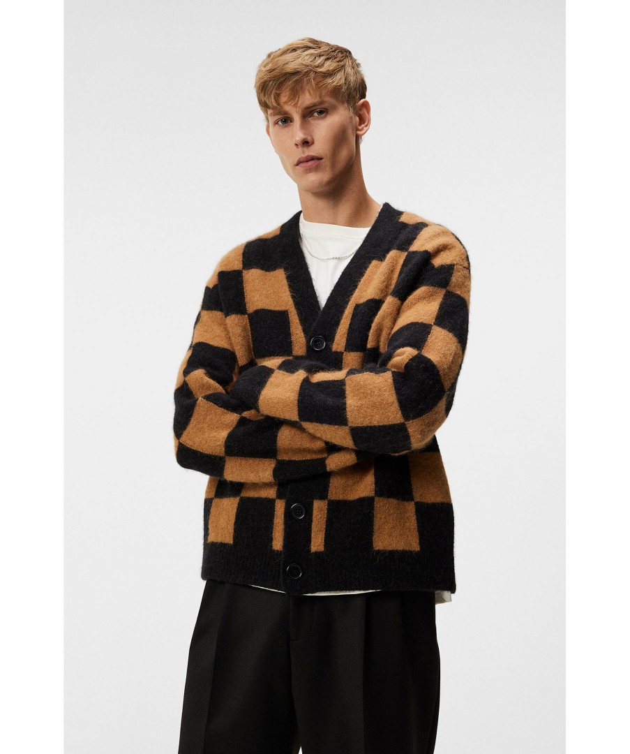 Man J Lindeberg Trojor & Hoodies | Sammy Knitted Cardigan