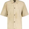 Man J Lindeberg Overshirts | Shorty Ss Suede Shirt