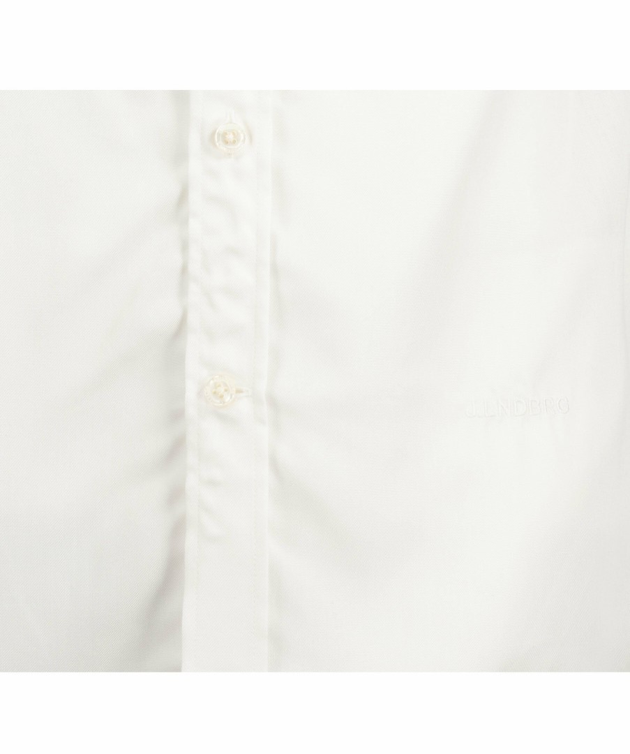 Man J Lindeberg Skjortor | Slim Fit Tencel Shirt