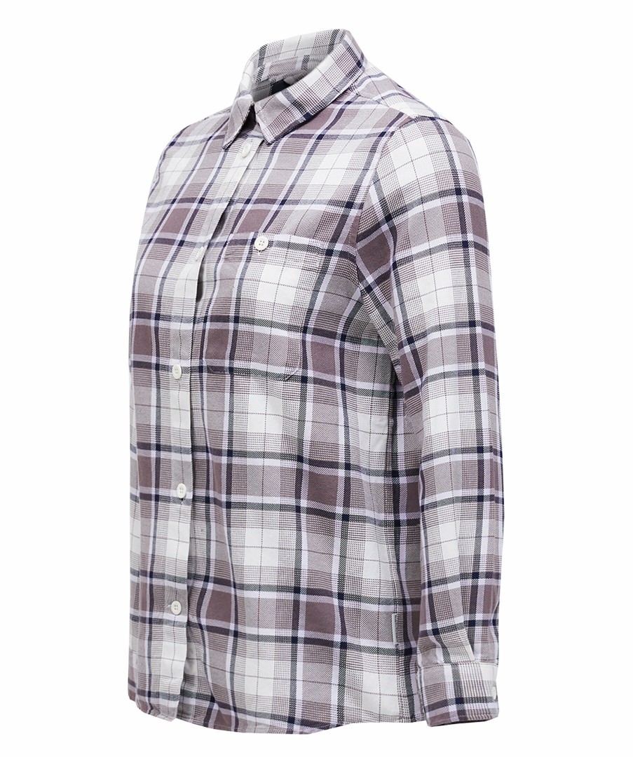 Kvinna Peak Performance Skjortor | W Flannel Shirt