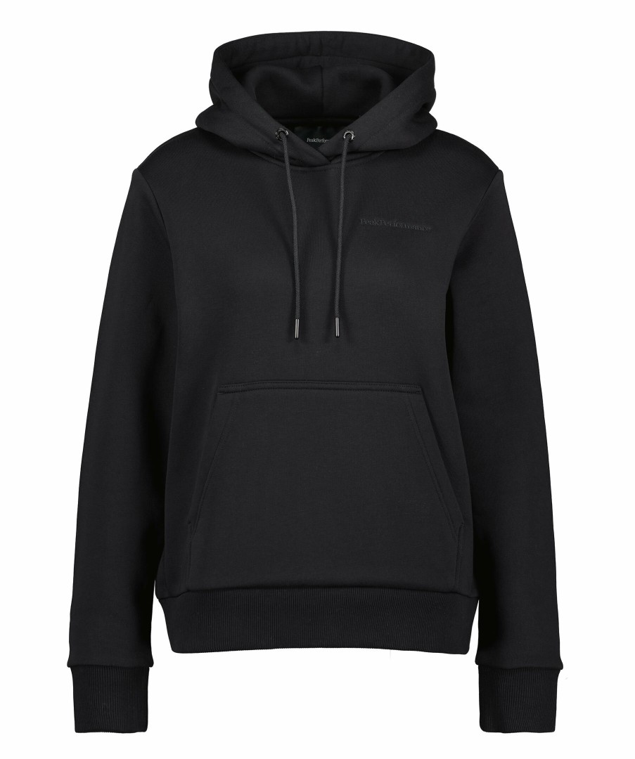 Kvinna Peak Performance Trojor & Hoodies | W Original Small Logo H