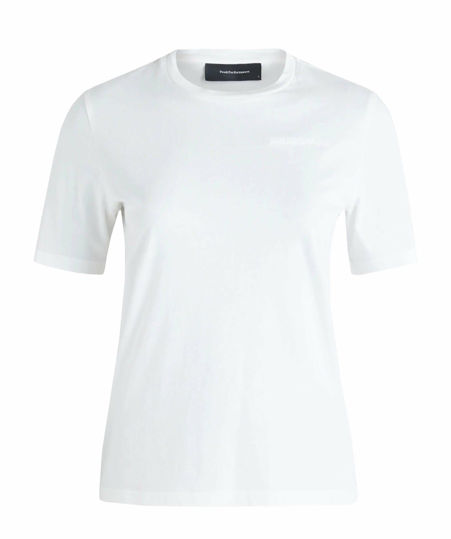 Kvinna Peak Performance T-Shirts | W Original Small Logo Tee