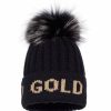 Kvinna Goldbergh Mossor | Hodd Beanie Faux Fur