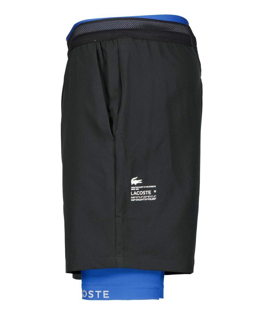 Man Lacoste Shorts | Sport 2 In 1 Shorts