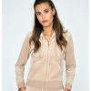 Kvinna Juicy Couture Byxor | Robertson Gold Hoodie