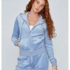 Kvinna Juicy Couture Trojor & Hoodies | Robertson Velour Hoodie