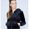 Kvinna Juicy Couture Trojor & Hoodies | Robertson Velour Hoodie