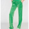 Kvinna Juicy Couture Byxor | Del Ray Velour Pant