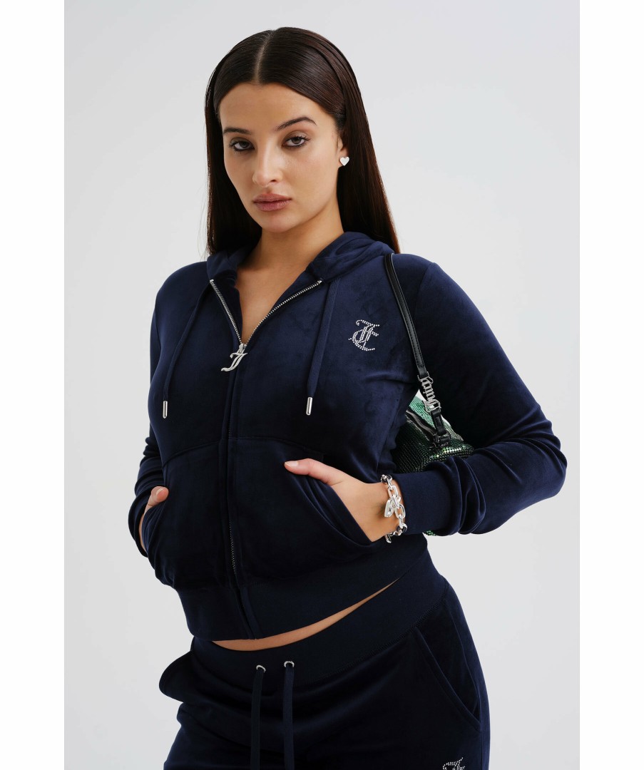 Kvinna Juicy Couture Trojor & Hoodies | Arched Robertson Hoodie