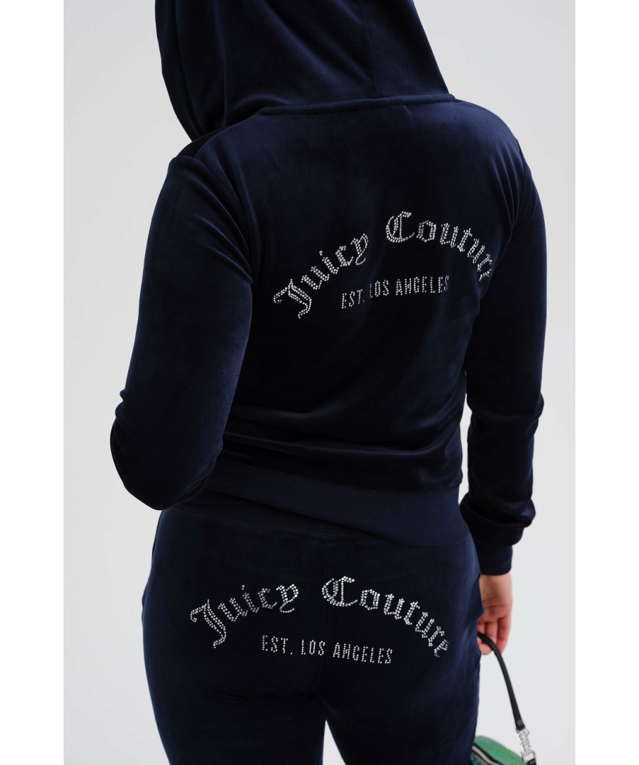 Kvinna Juicy Couture Trojor & Hoodies | Arched Robertson Hoodie