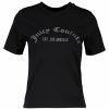 Kvinna Juicy Couture T-Shirts | Arched Diamante Noah Tee