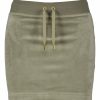 Kvinna Juicy Couture Kjolar | Robbie Gold Mini Skirt