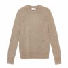 Kvinna Ganni Trojor & Hoodies | Brushed Alpaca Knit