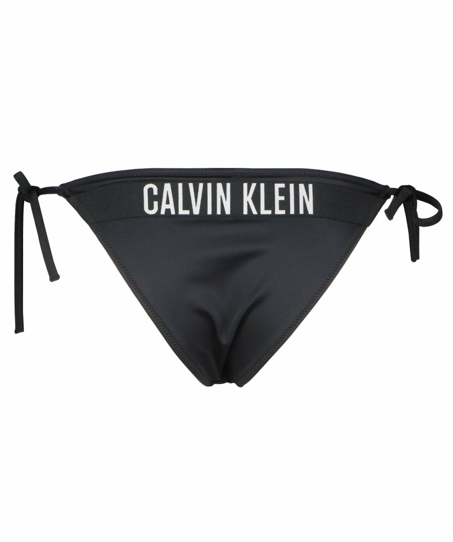 Kvinna Calvin Klein Underwear Badklader | String Side Tie Swimwear