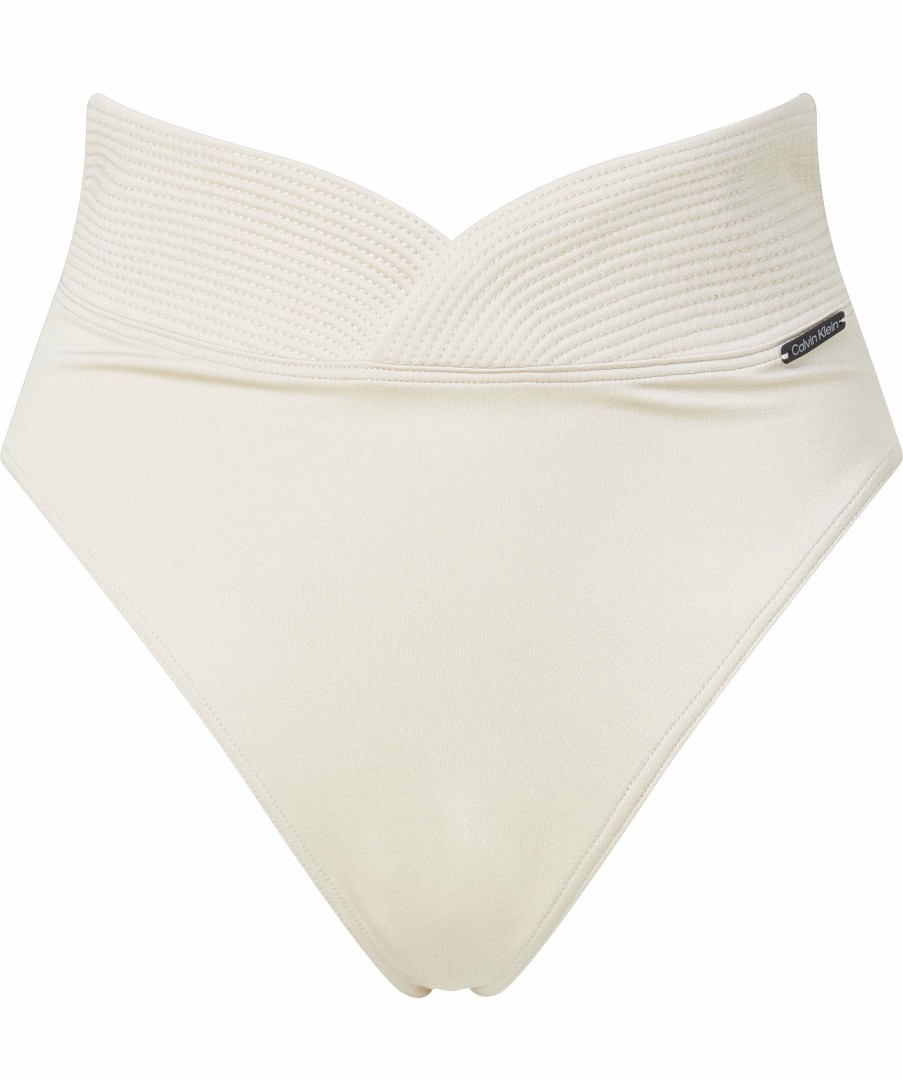 Kvinna Calvin Klein Underwear Badklader | High Waist Bikini Bottom