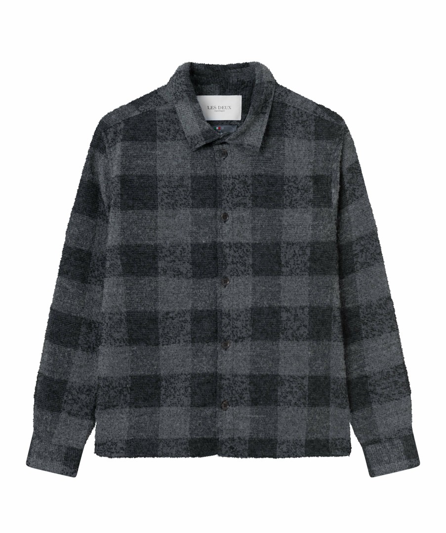 Man Les Deux Overshirts | Hank Check Overshirt