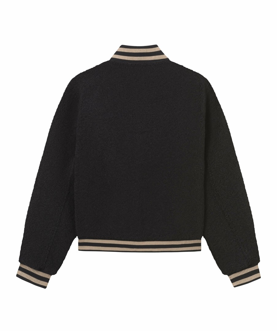 Man Les Deux Jackor | Johan Pile Varsity Jacket