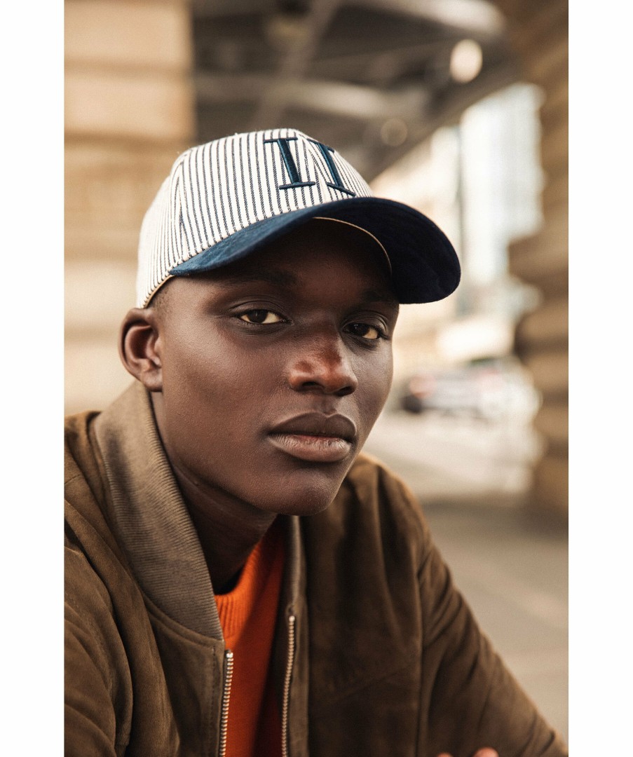 Man Les Deux Kepsar | Encore Stripe Cap