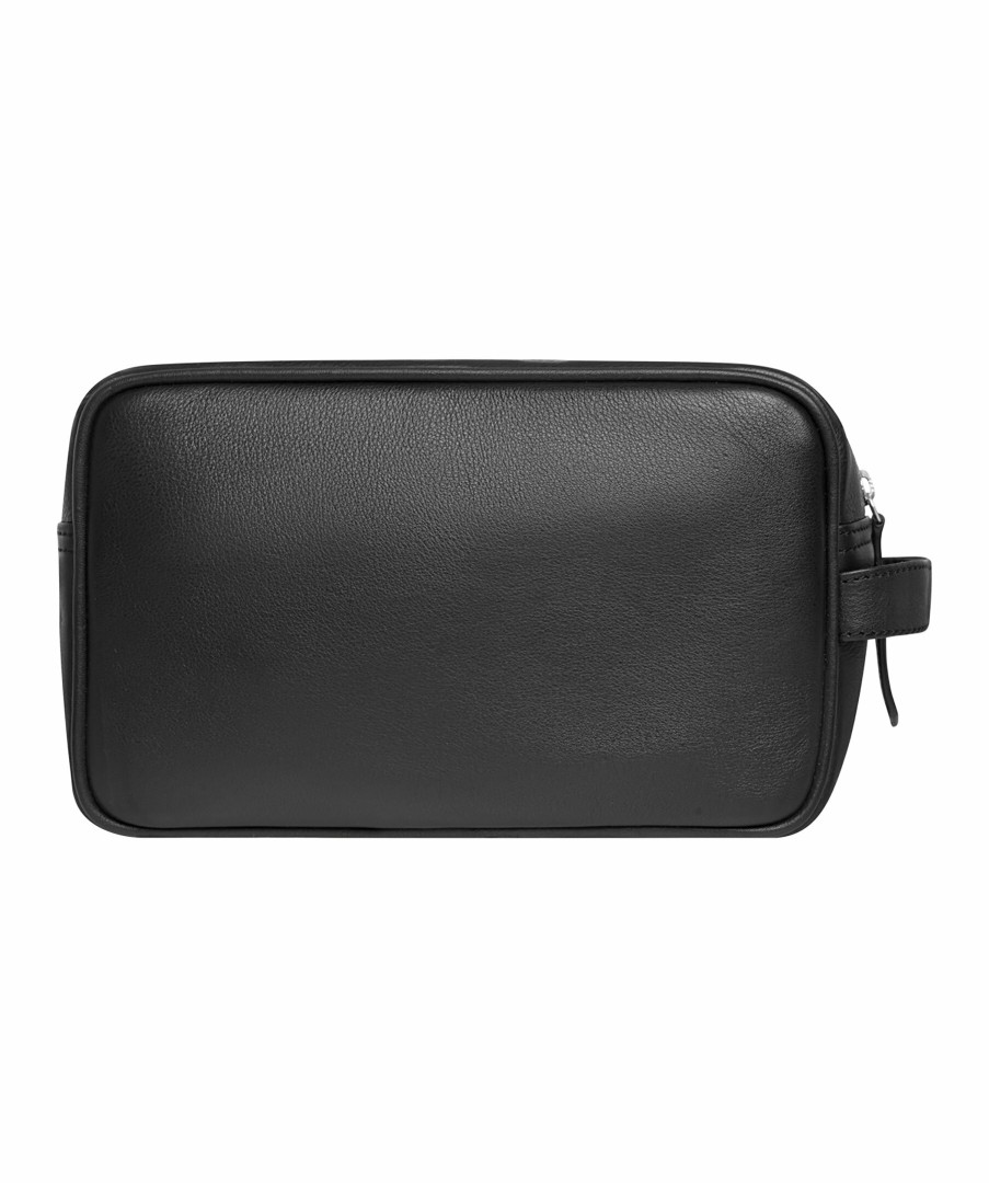 Man Les Deux Necessarer | Leather Wash Bag