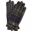 Kvinna Barbour Handskar | Aubrey Tartan Gloves