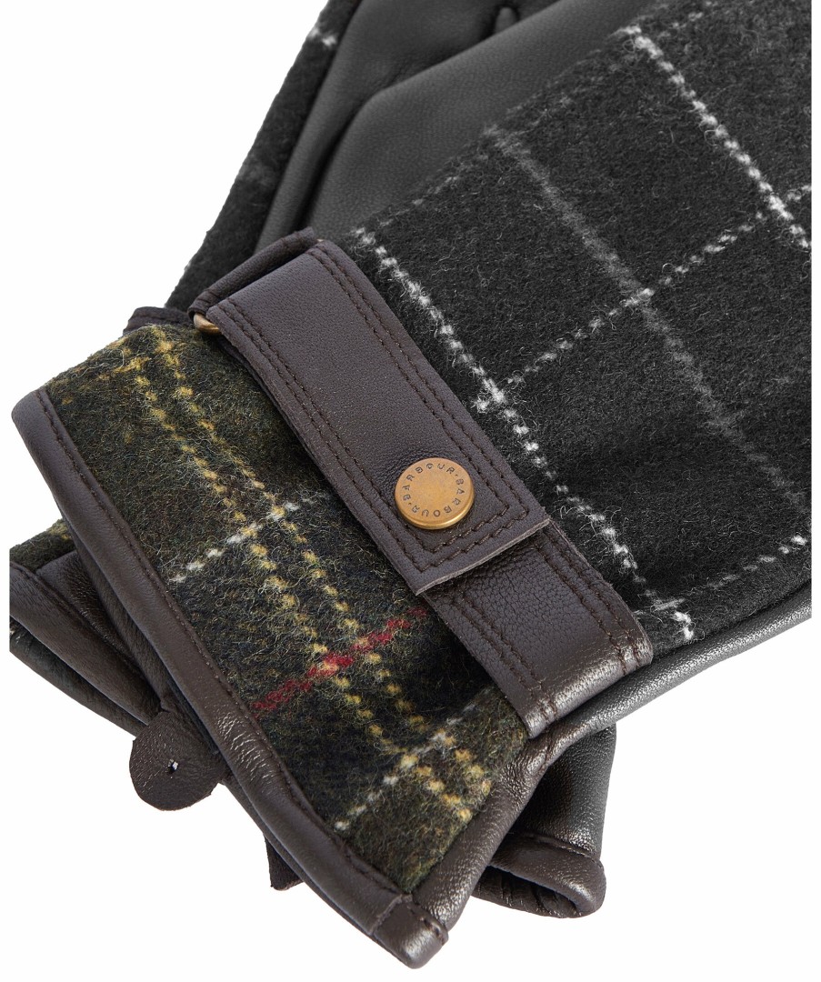 Kvinna Barbour Handskar | Aubrey Tartan Gloves