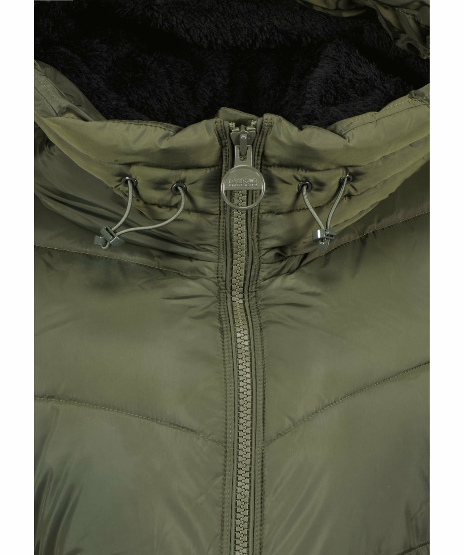 Kvinna Barbour Jackor | Int. Boston Long Jacket