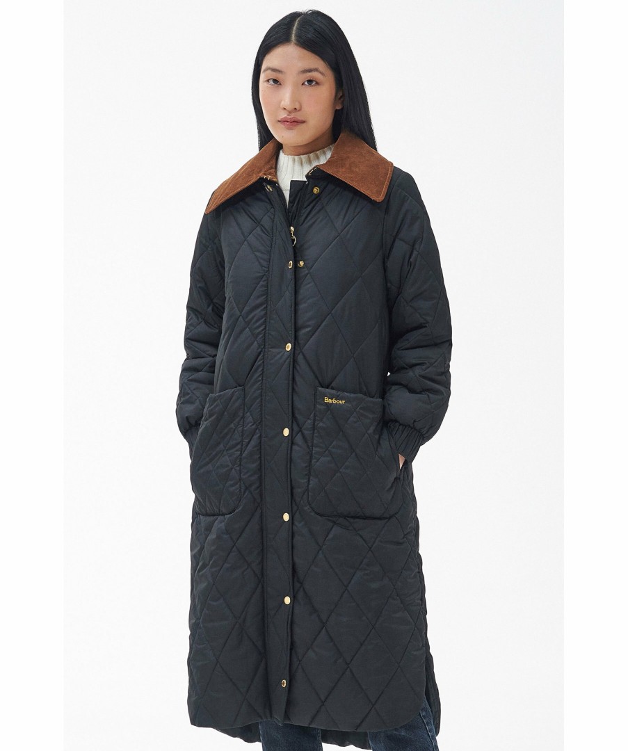 Kvinna Barbour Jackor | Marsett Quilt Coat