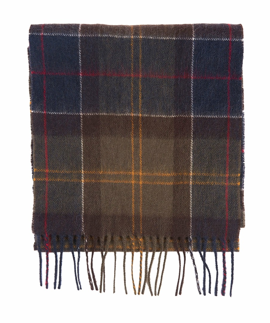 Kvinna Barbour Halsdukar & Scarves | Tartan Cash Mix Scarf