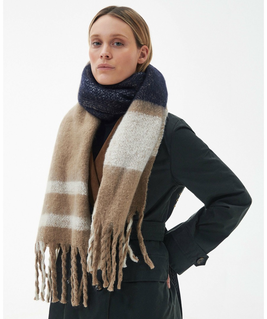 Kvinna Barbour Halsdukar & Scarves | Isla Tartan Scarf