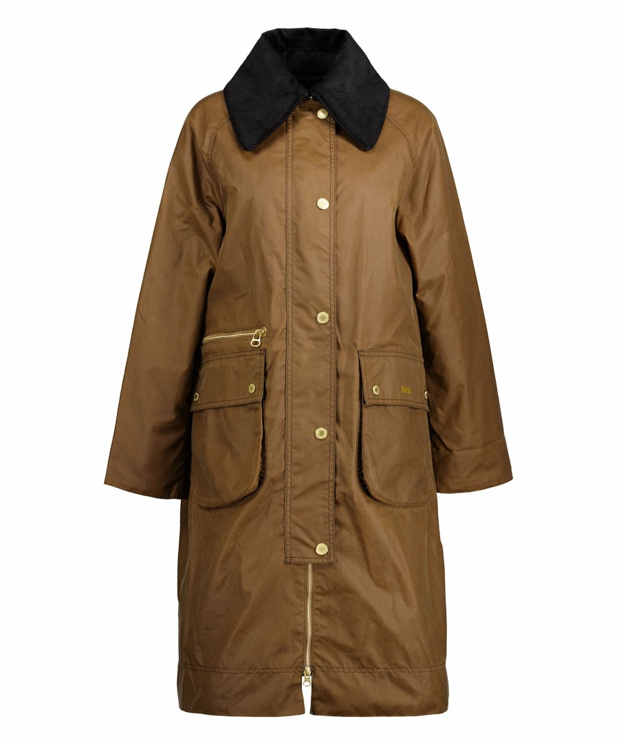 Kvinna Barbour Jackor | Townfield Wax Coat