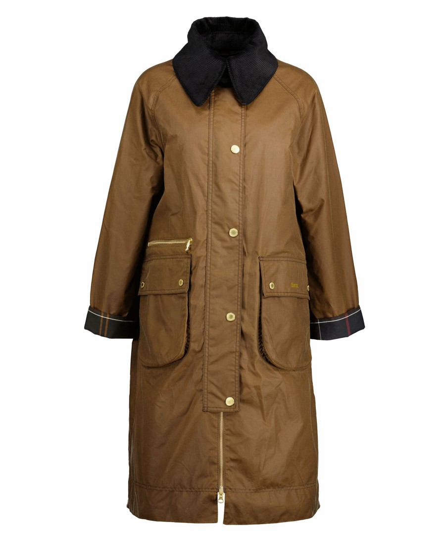 Kvinna Barbour Jackor | Townfield Wax Coat