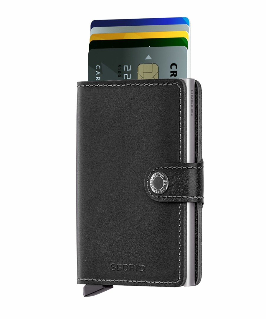 Kvinna Secrid Planbocker | Miniwallet Black