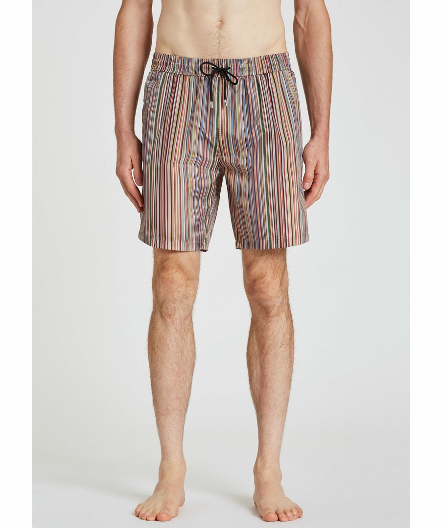 Man PS Paul Smith Badshorts | Multistripe Swim Shorts