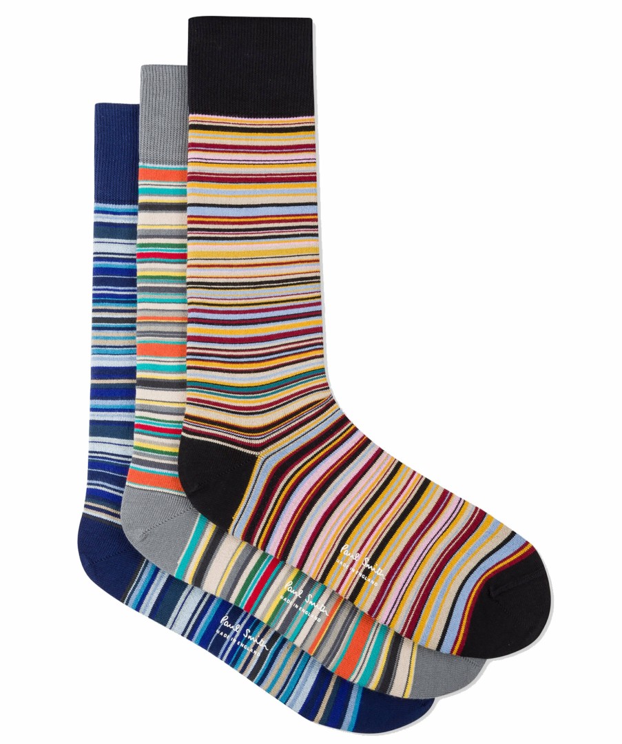 Man PS Paul Smith Underklader | Sock 3-Pack Multi