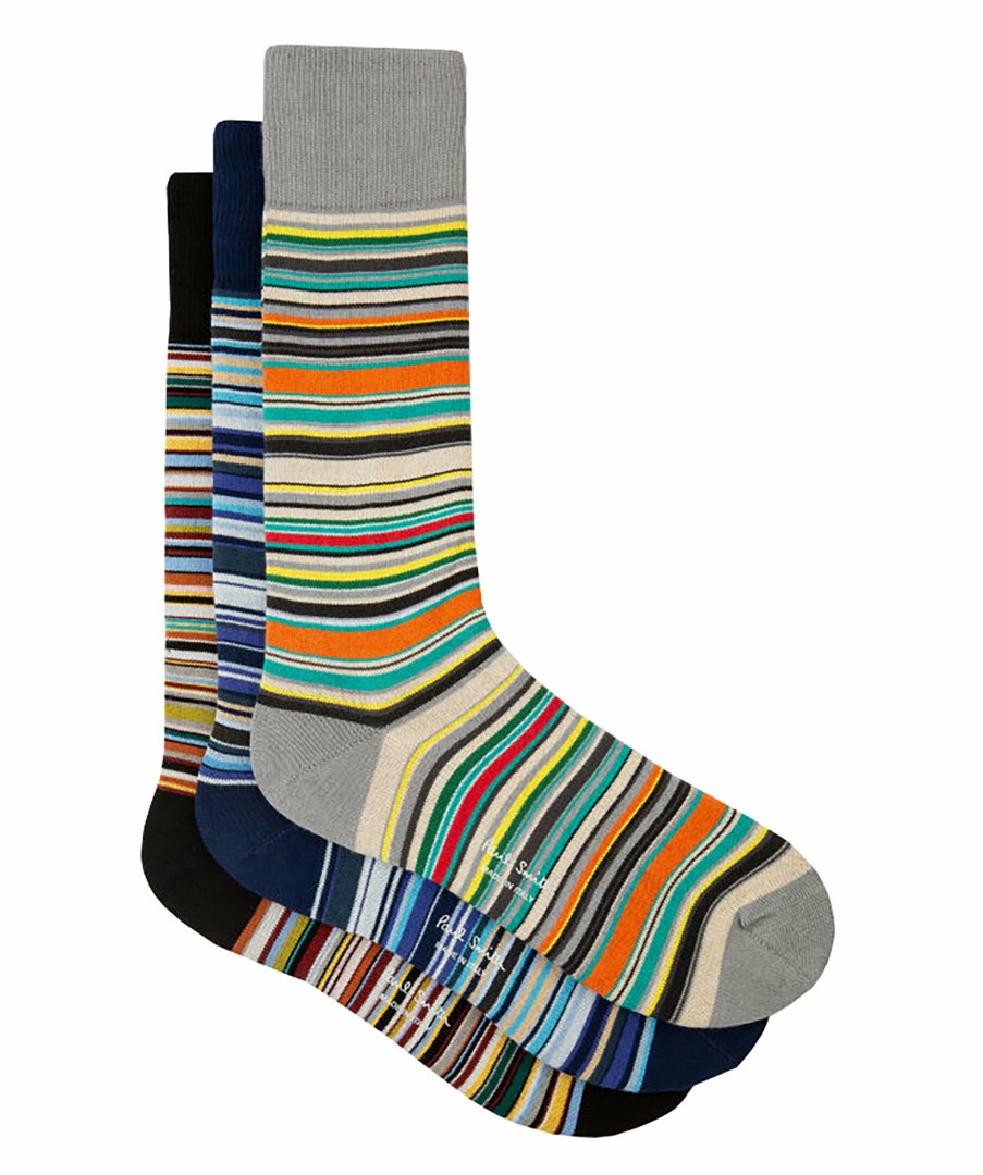 Man PS Paul Smith Underklader | Sock 3 Pack Signature