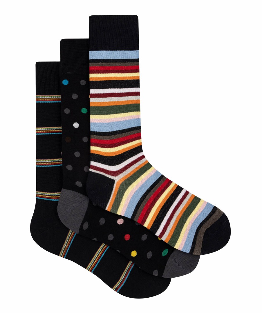 Man PS Paul Smith Underklader | Sock 3 Pack Sig Tipping